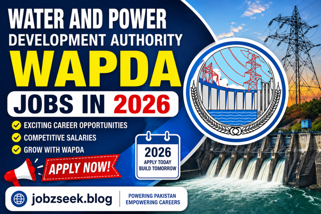 Water and Power Development Authority WAPDA Jobs in 2026