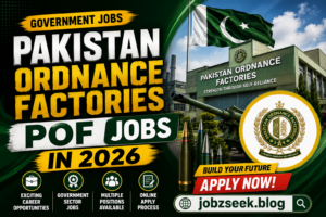 Pakistan Ordnance Factories POF Jobs in 2026