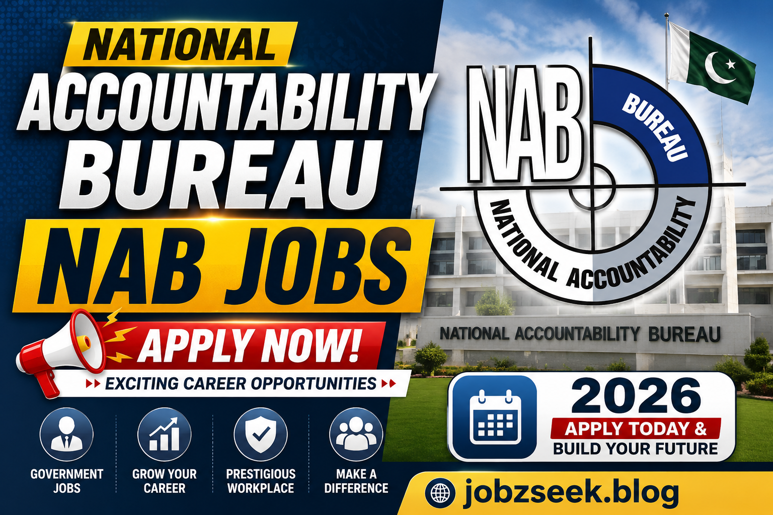National Accountability Bureau NAB Jobs in 2026