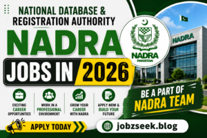National Database and Registration Authority NADRA Jobs in 2026