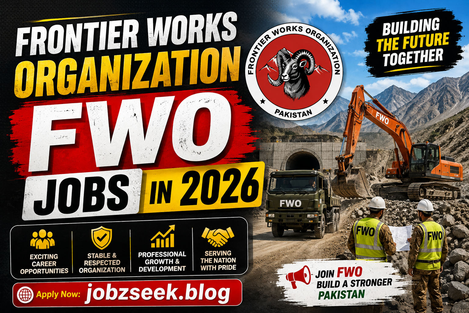 Frontier Works Organization FWO Jobs in 2026
